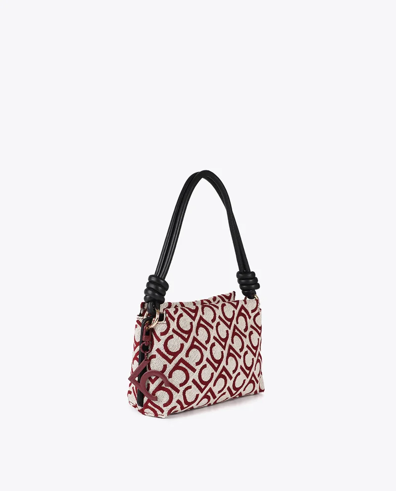 لولا كساديمونت Jacquard Fabric Crossbody LC Flocked
